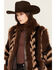 Image #2 - Azalea Wang Women's Striped Faux Fur Jacket, Chocolate, hi-res