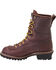 Georgia Men's Waterproof Logger Boots, Chocolate, hi-res