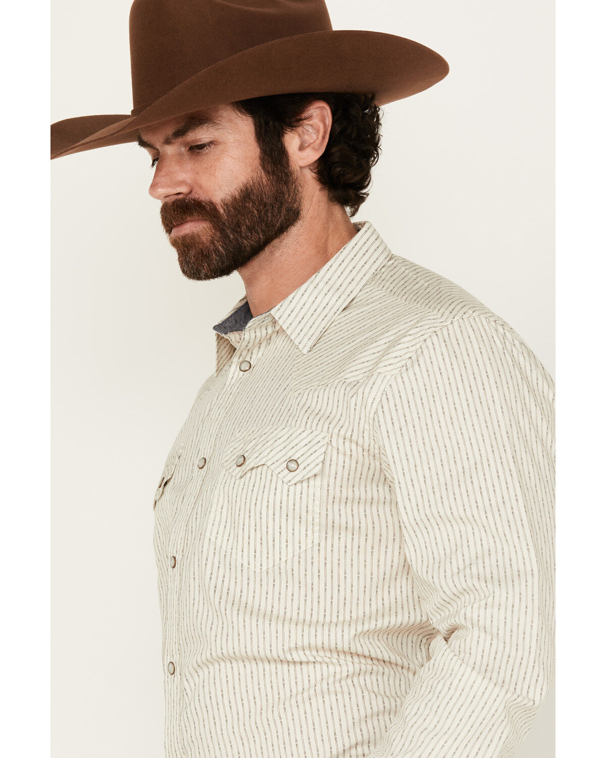 Product Name:  Cody James Men's Rex Striped Long Sleeve Snap Western Shirt