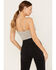 Image #4 - Miss Me Women's Sequin Cropped Tank Top, Silver, hi-res