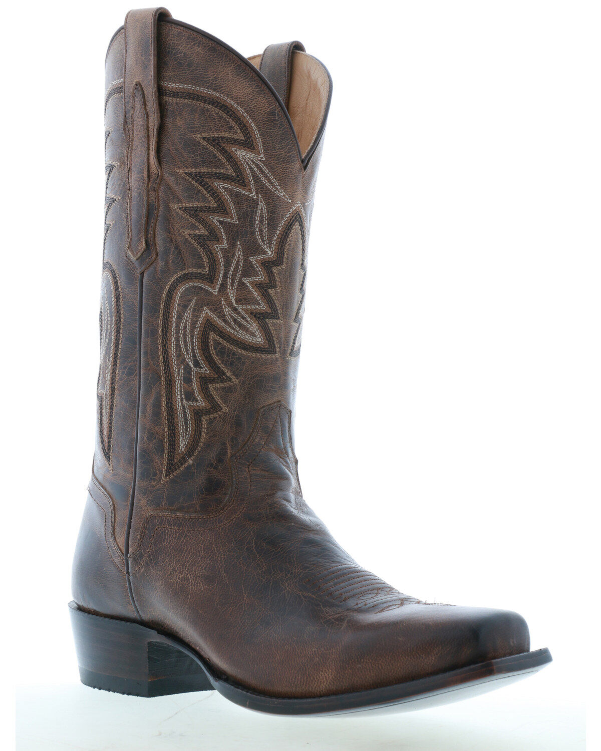 narrow square toe cowboy boots