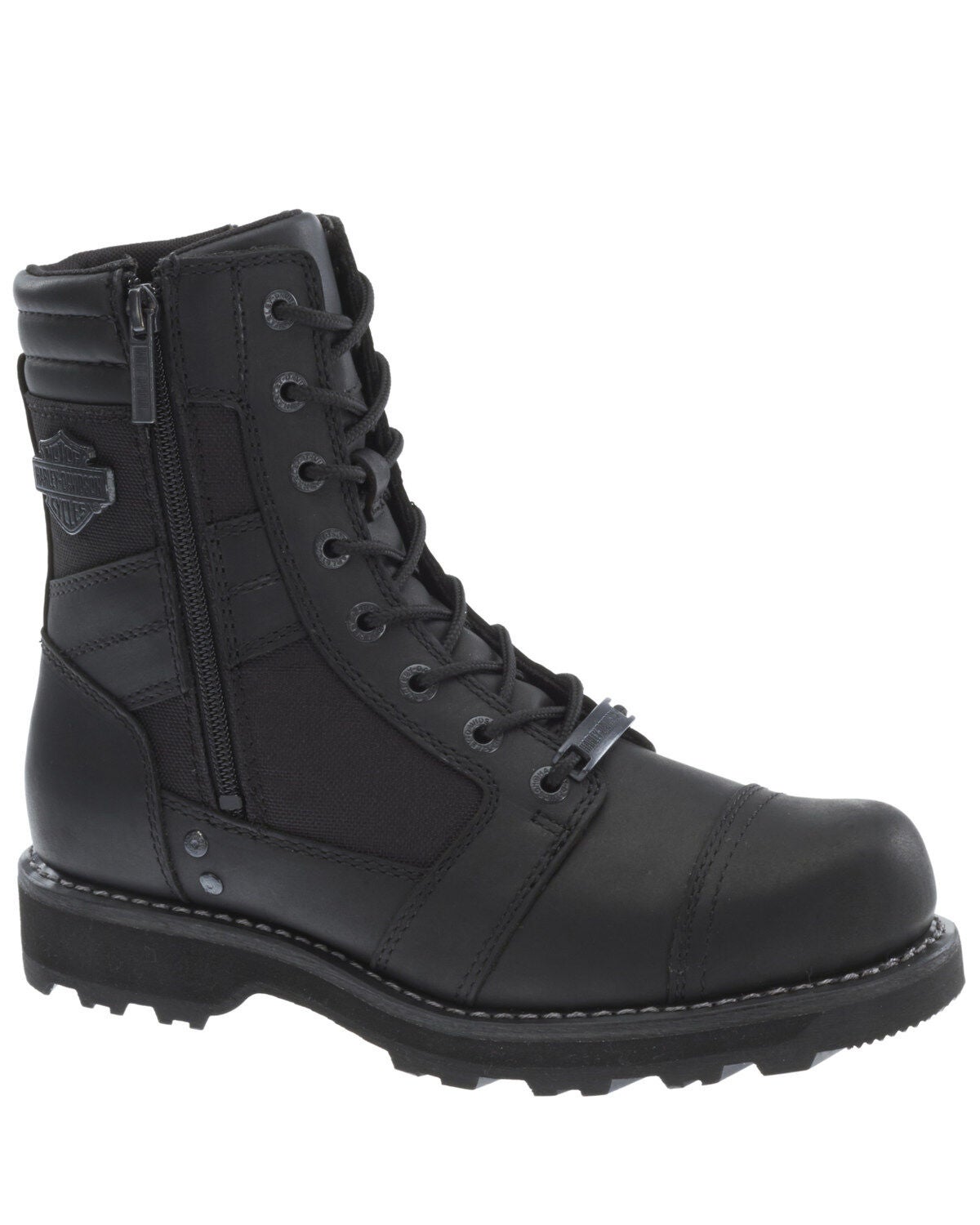 Image #1 - Harley Davidson Men's Boxbury Moto Boots - Composite Toe, , hi-res