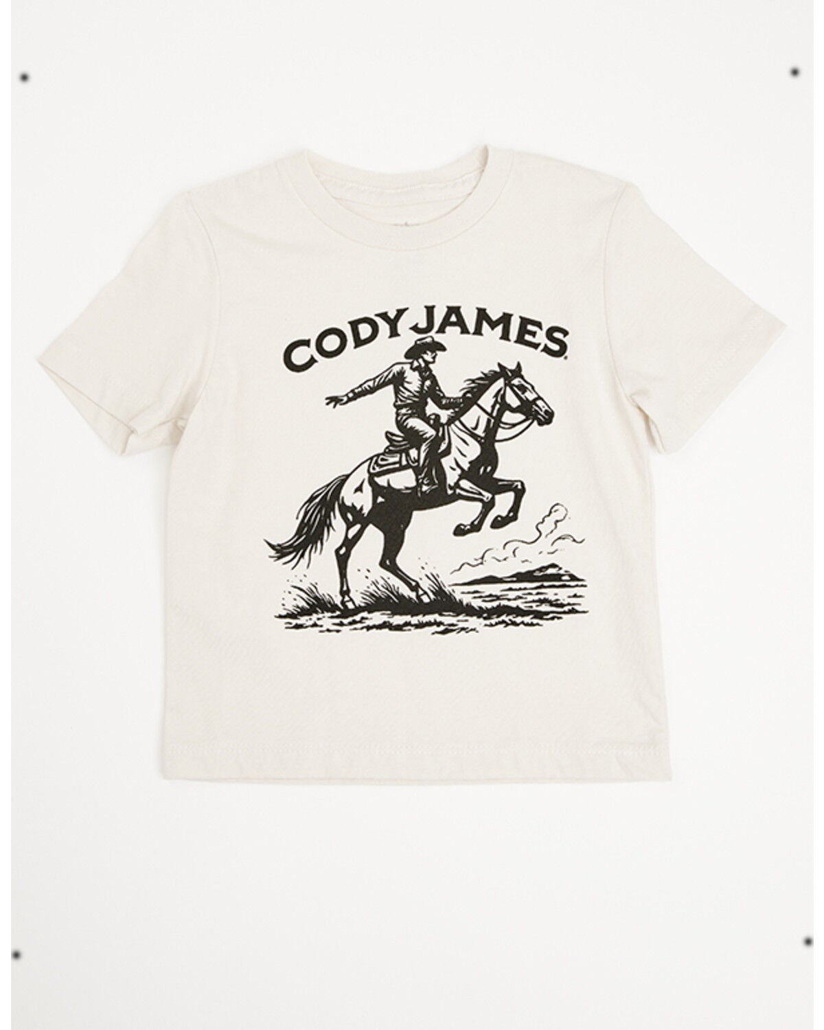 Cody James Toddler Boys' Only Rider Short Sleeve Graphic T-Shirt, Cream, hi-res