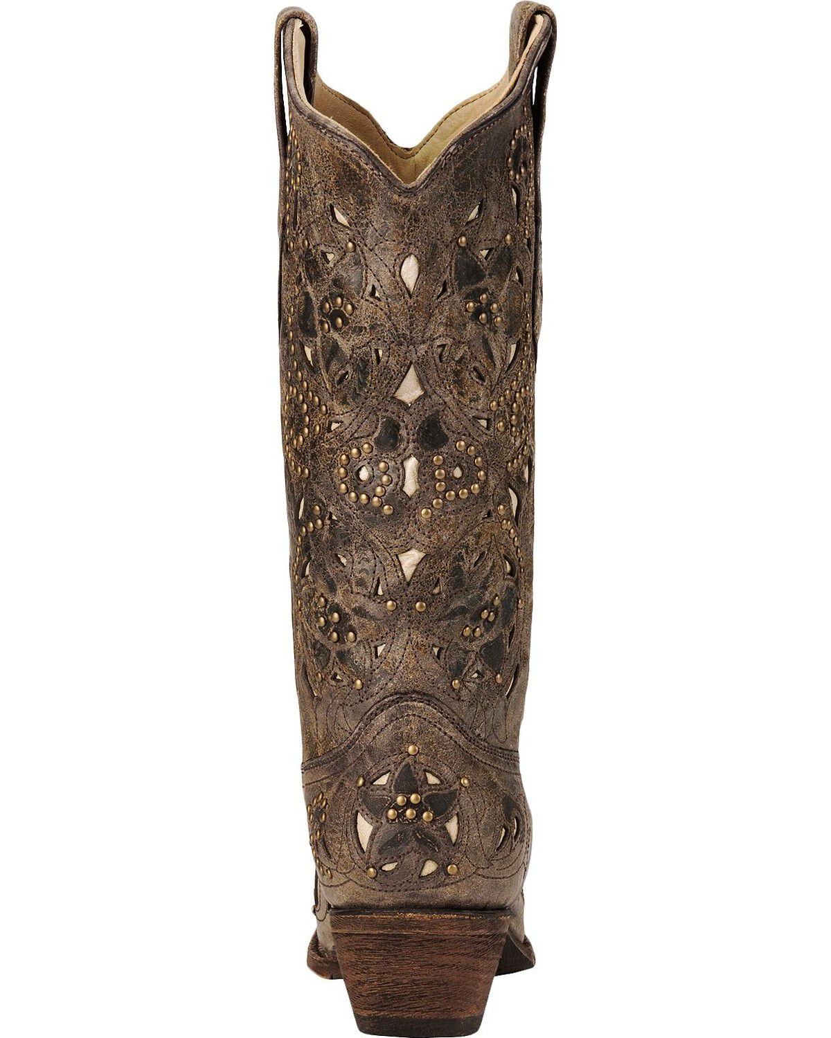 Corral Crater Bone Studs & Inlay boots,