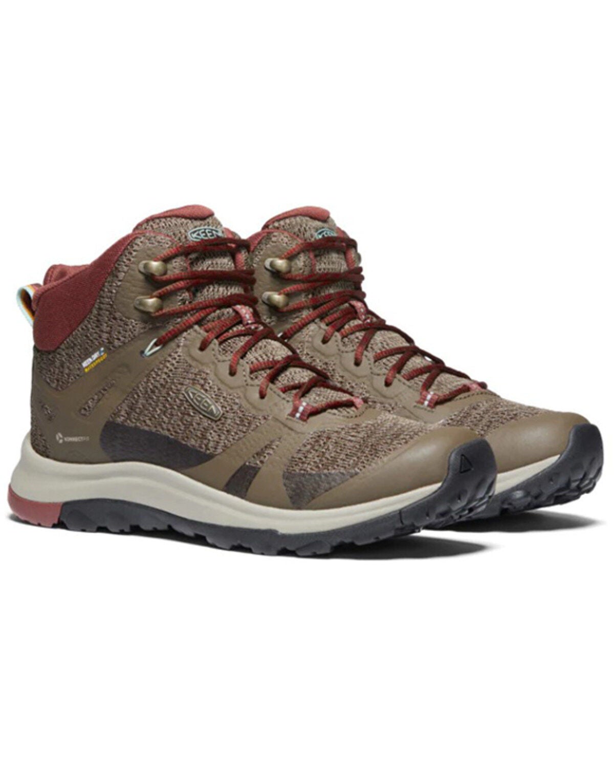 Keen Women's Terradora II Waterproof Hiking Boots - Soft Toe, Olive, hi-res