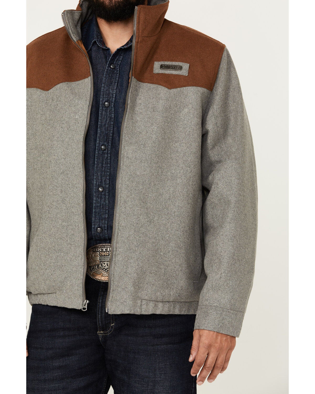 Image #3 - Cinch Men's Wool Insulated Concealed Carry Jacket, , hi-res
