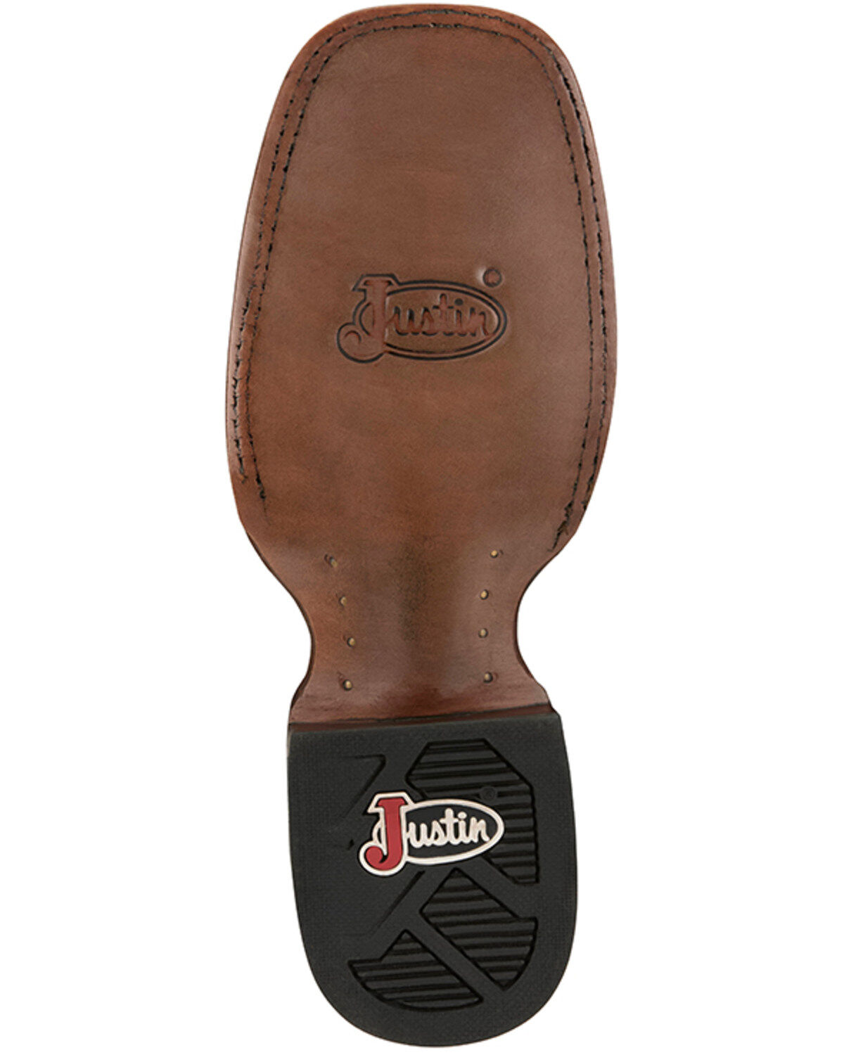 Image #7 - Justin Women's Miss Elle Western Boots - Broad Square Toe, Black, hi-res