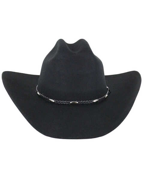 Image #2 - Cody James® Men's Casino Black Wool Hat, Black, hi-res