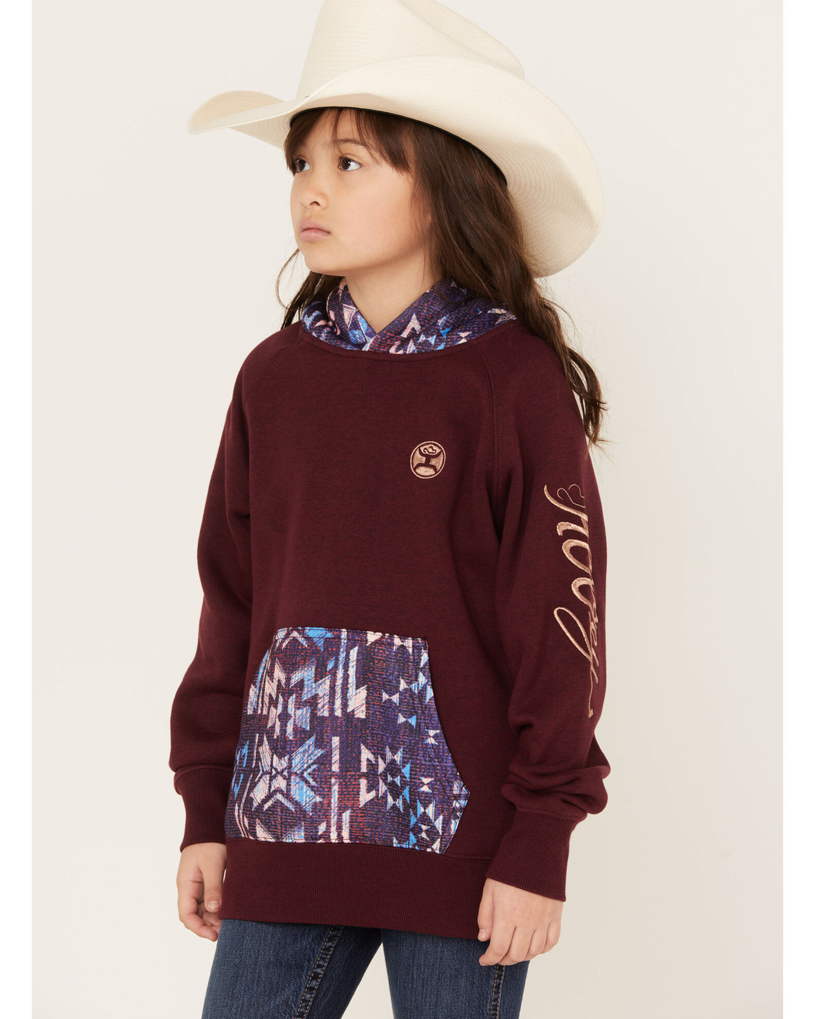 Girls hotsell maroon hoodie