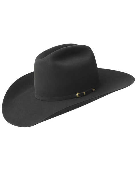 Bailey Gage 10X Felt Cowboy Hat, Black, hi-res