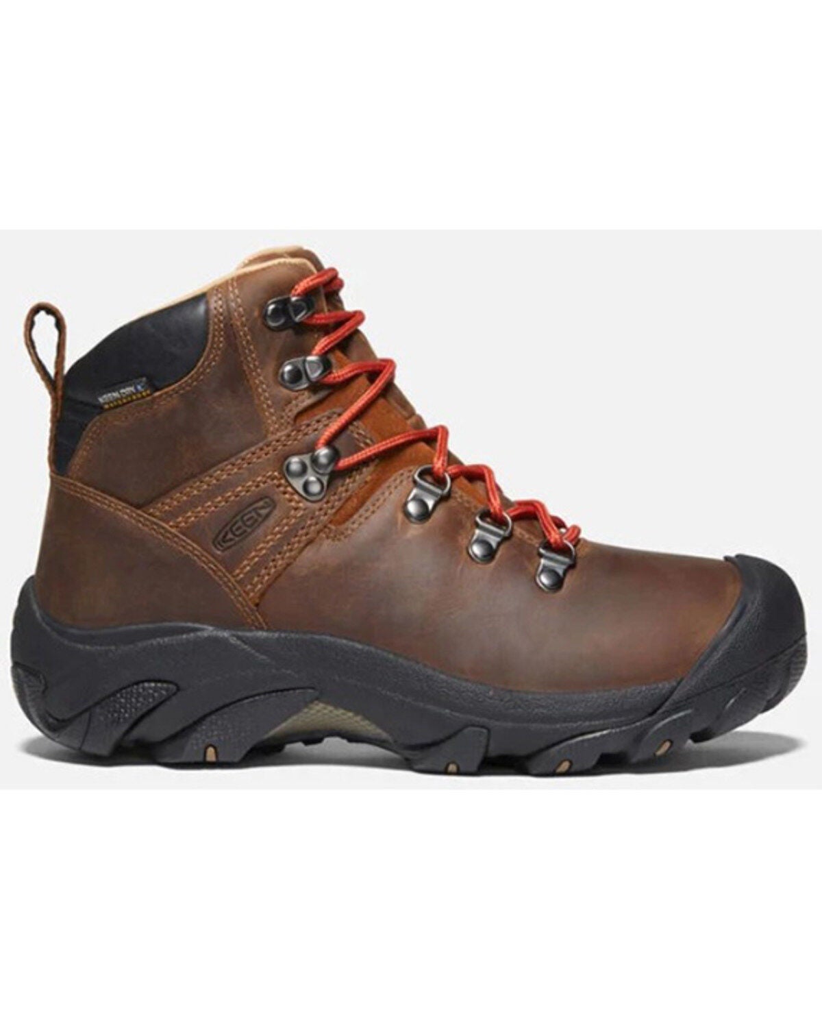 Keen Women's Pyrenees Waterproof Hiking Boots - Soft Toe, Brown, hi-res