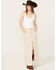 Image #1 - Free People Women's Come As You Are Corduroy Maxi Skirt, Sand, hi-res