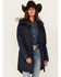 Image #1 - Columbia Women's Suttle Mountain™ Long Insulated Jacket, Navy, hi-res