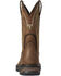 Ariat Men's Workhog Cottonwood Western Work Boots - Broad Square Toe , Brown, hi-res