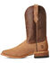 Image #2 - Ariat Men's Frontier Relentless Sic Em' Full-Grain Western Performance Boots - Broad Square Toe , Brown, hi-res