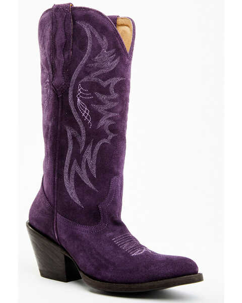 Idyllwind Women's Charmed Life Western Boots - Pointed Toe, Purple, hi-res