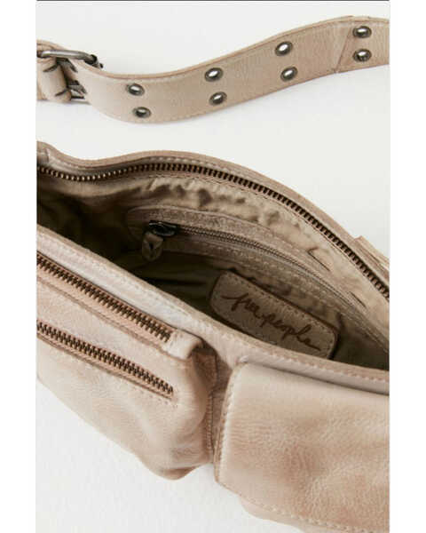 Free People Women's Wade Leather Sling, Cream, hi-res