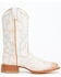 Image #2 - Shyanne Women's Sahara Western Boots - Broad Square Toe, Ivory, hi-res