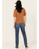 Image #3 - Carhartt Women's Rugged Flex® Relaxed Straight Stretch Denim Jeans, Dark Blue, hi-res