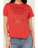 Image #3 - Idyllwind Women's Rundle Tequila Shot Short Sleeve Graphic Tee, Dark Orange, hi-res