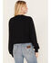 Wrangler Retro Women's Long Live Cowboys Abstract Long Sleeve Graphic Tee, Black, hi-res