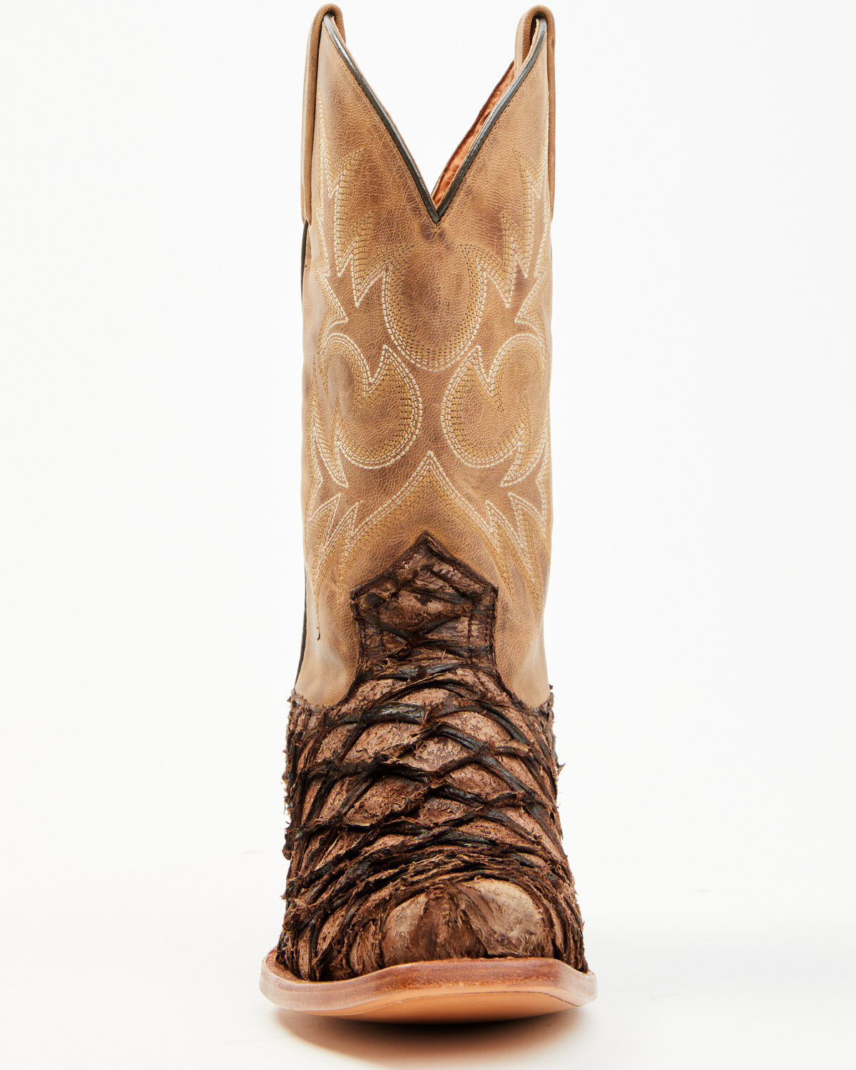 Product Name:  Cody James Men's Vaqueras Exotic Pirarucu Western Boots - Square Toe