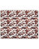 Image #1 - Carstens Home Cow Print Picnic Blanket, Brown, hi-res