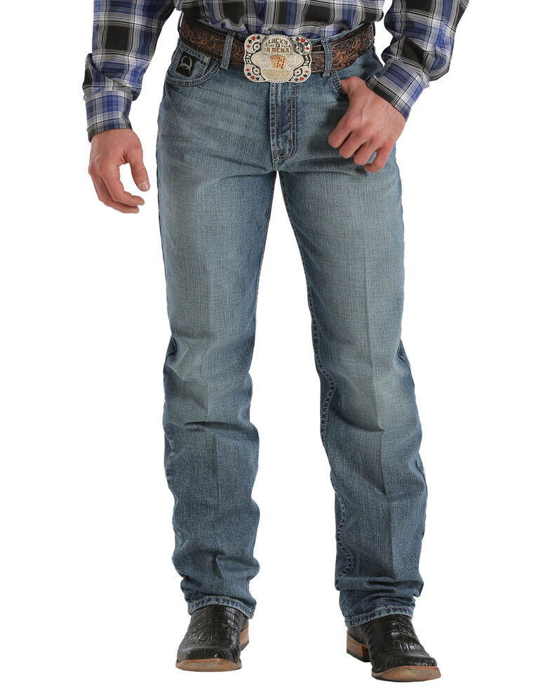Cinch Men's Black Label Medium Wash Jeans - Big & Tall | Boot Barn