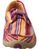 Image #4 - Twisted X Women's Purple Multi-Striped Driving Moccasins - Moc Toe, , hi-res