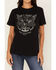 Image #3 - Wrangler Women's Yellowstone Don't Make Me Go All Beth Dutton On You Short Sleeve Graphic Tee, Charcoal, hi-res