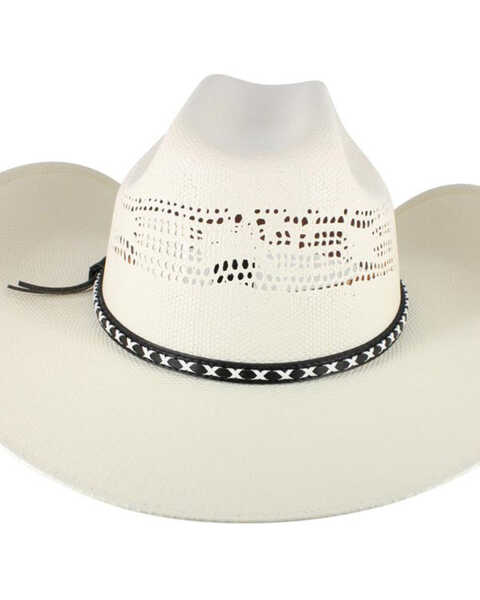 Image #3 - Cody James® Men's Bangora Straw Cowboy Hat, Natural, hi-res