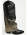 Image #2 - Azalea Wang Women's Beth Rhinestone Tall Fashion Boots - Snip Toe, Black, hi-res