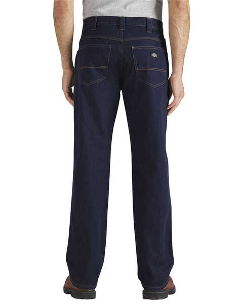 Image #1 - Dickies Men's Regular Fit Dura Denim Premium Cordura® Jeans, Rinsed, hi-res