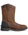 Image #2 - Carhartt Men's 11" Montana Water Resistant Wellington Work Boots - Soft Toe , Brown, hi-res