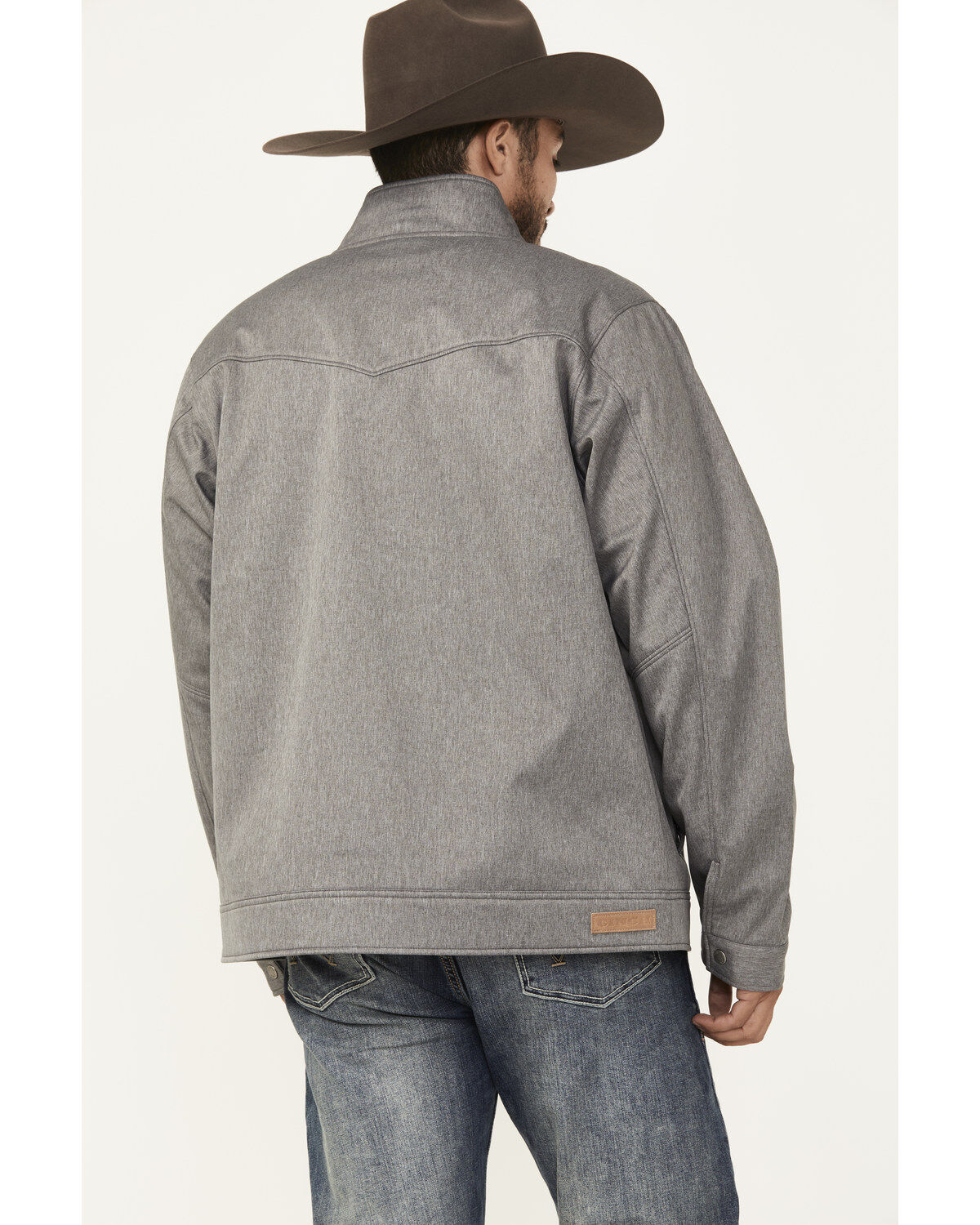 商品画像：Cinch Men's Charcoal Bonded Ranch Coat – West 20 Saddle Co. 2