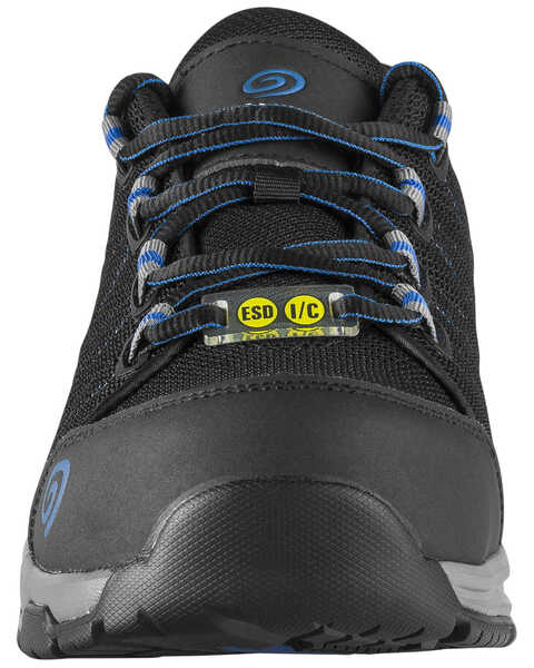 Image #4 - Nautilus Men's Accelerator Work Shoes - Composite Toe, Black, hi-res