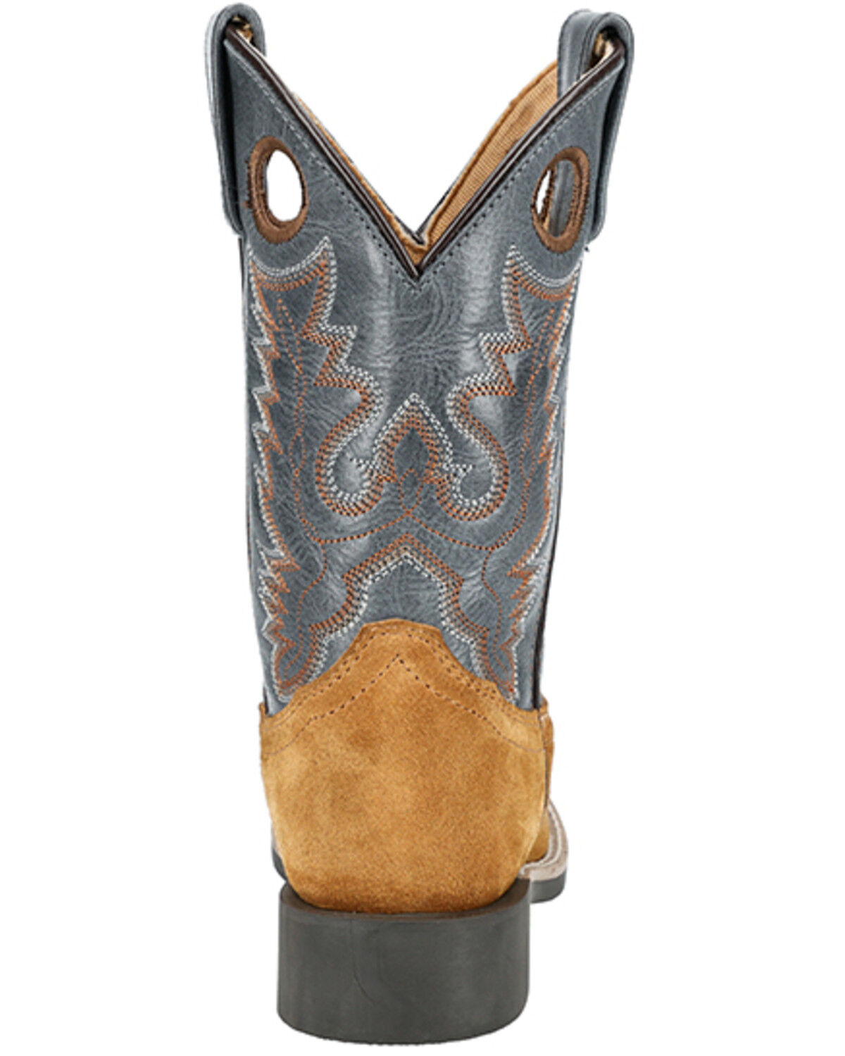Image #5 - Smoky Mountain Little Boys' Tex Western Boots - Broad Square Toe, Tan, hi-res