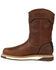 Georgia Boot Men's AMP Light Wedge Waterproof Work Boots - Steel Toe , , hi-res