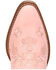 Image #6 - Dingo Women's Sweetheart Embroidered Booties - Round Toe, Pink, hi-res