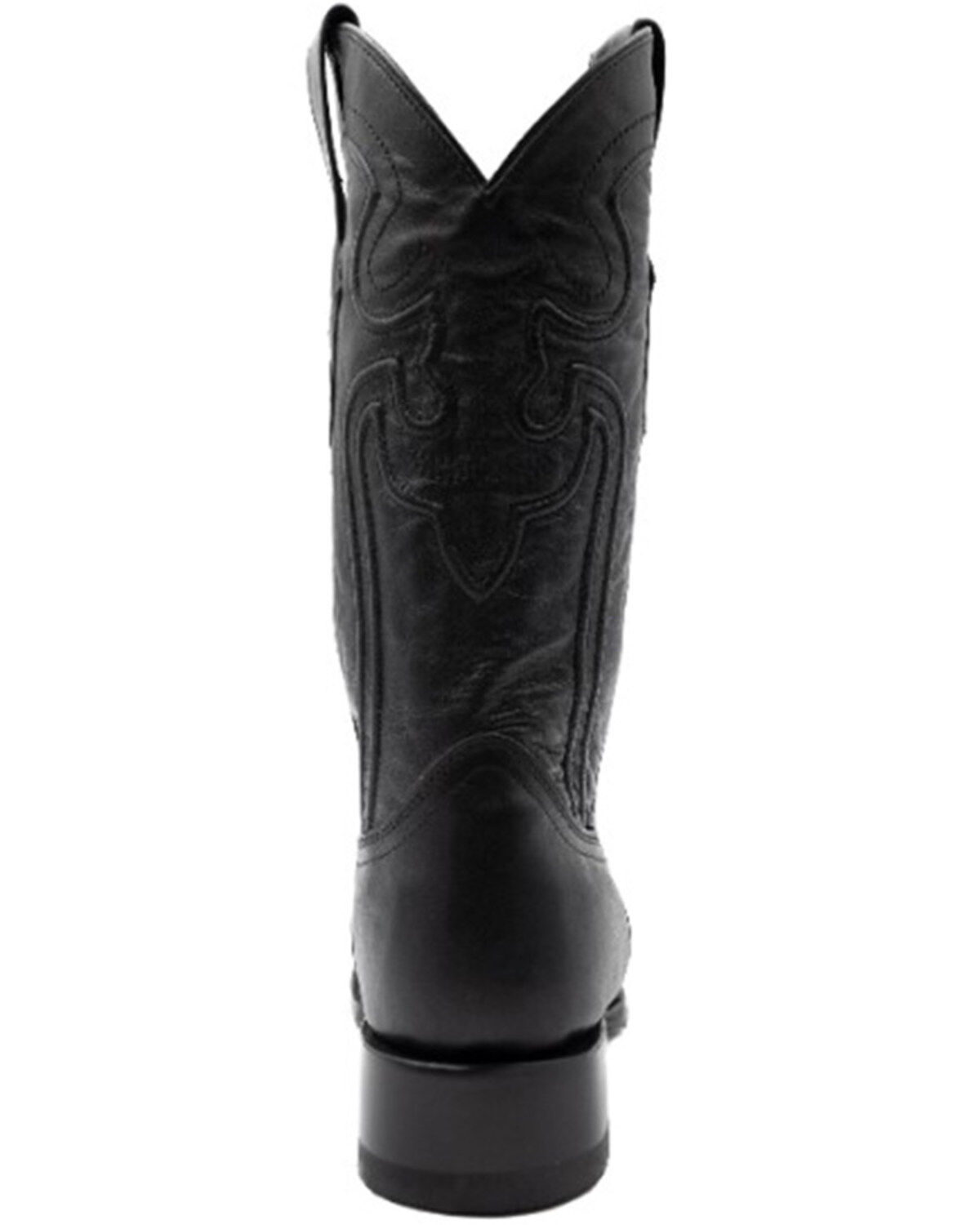 Image #5 - Ferrini Men's Wyatt Western Boots - Square Toe, Black, hi-res