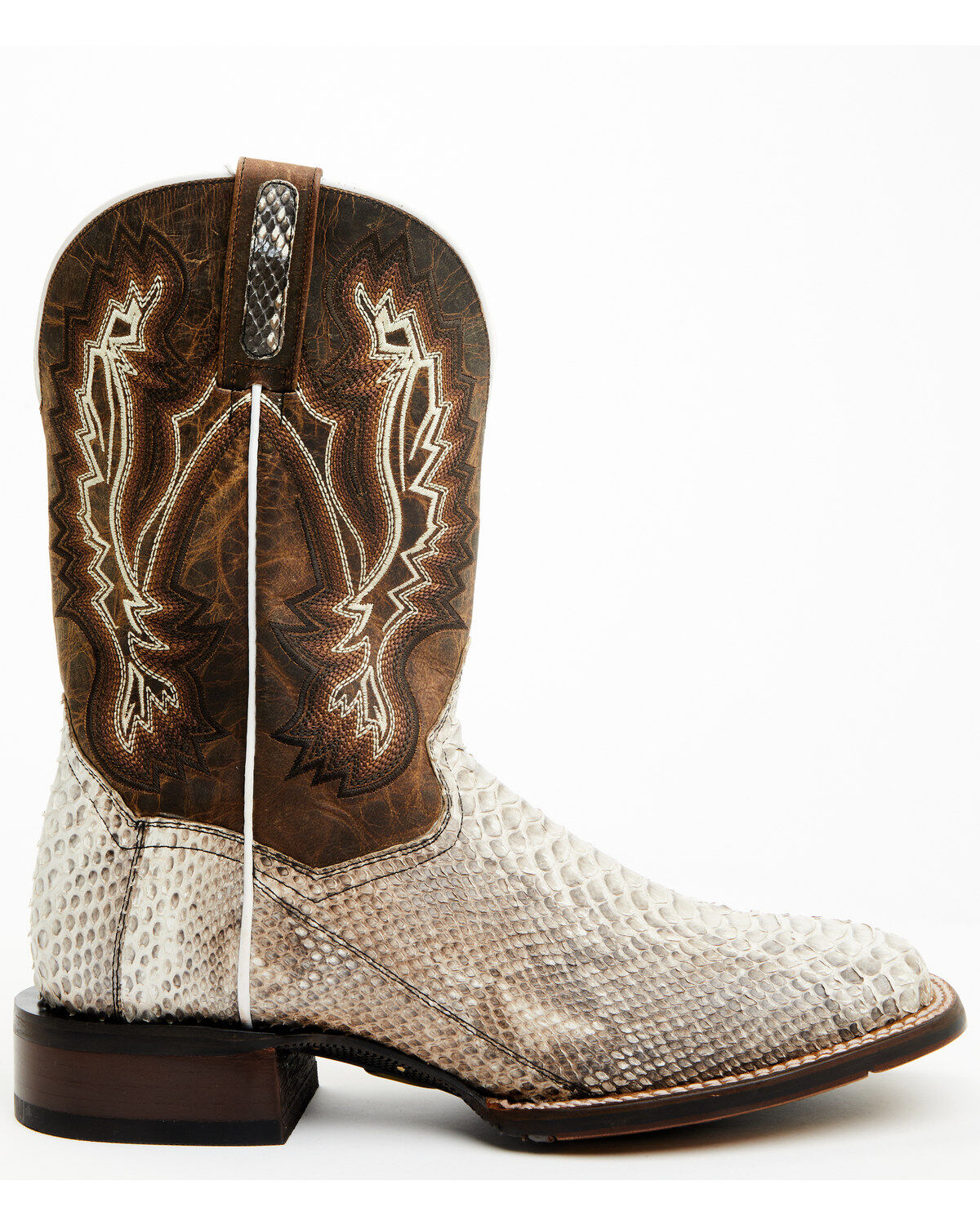 Product Name:  Dan Post Men's Brutus Exotic Python Western Performance Boots - Broad Square Toe