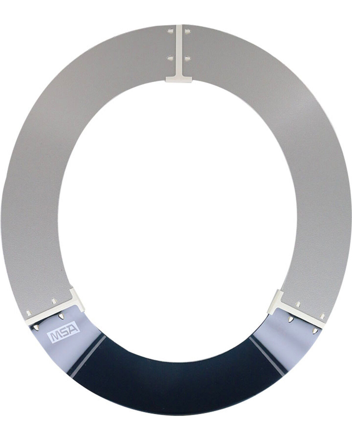 Image #2 - MSA V-Gard Helmet Sun Shield, White, hi-res