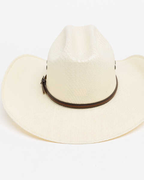 Image #6 - Twister Double S 5X Straw Cowboy Hat, Natural, hi-res