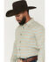 Image #2 - Gibson Trading Co Men's Money In The Bank Plaid Print Long Sleeve Button-Down Western Shirt, Light Blue, hi-res