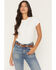 Image #1 - Shyanne Women's Teagan Skinny 3-Piece Buckle Belt, Brown, hi-res