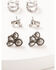 Image #2 - Shyanne Women's Shiloh Ridge Earring Set - 5 Piece, Silver, hi-res