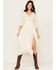 Image #1 - Shyanne Women's Mirror Embellished Bridal Maxi Dress, Cream, hi-res
