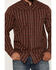 Image #3 - Moonshine Spirit&reg;&nbsp;Men's The Wrangler Dobby Plaid Print Long Sleeve Snap Western Shirt, Red, hi-res
