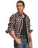 Image #4 - Wrangler Boy's Assorted Western Plaid Shirt, Plaid, hi-res