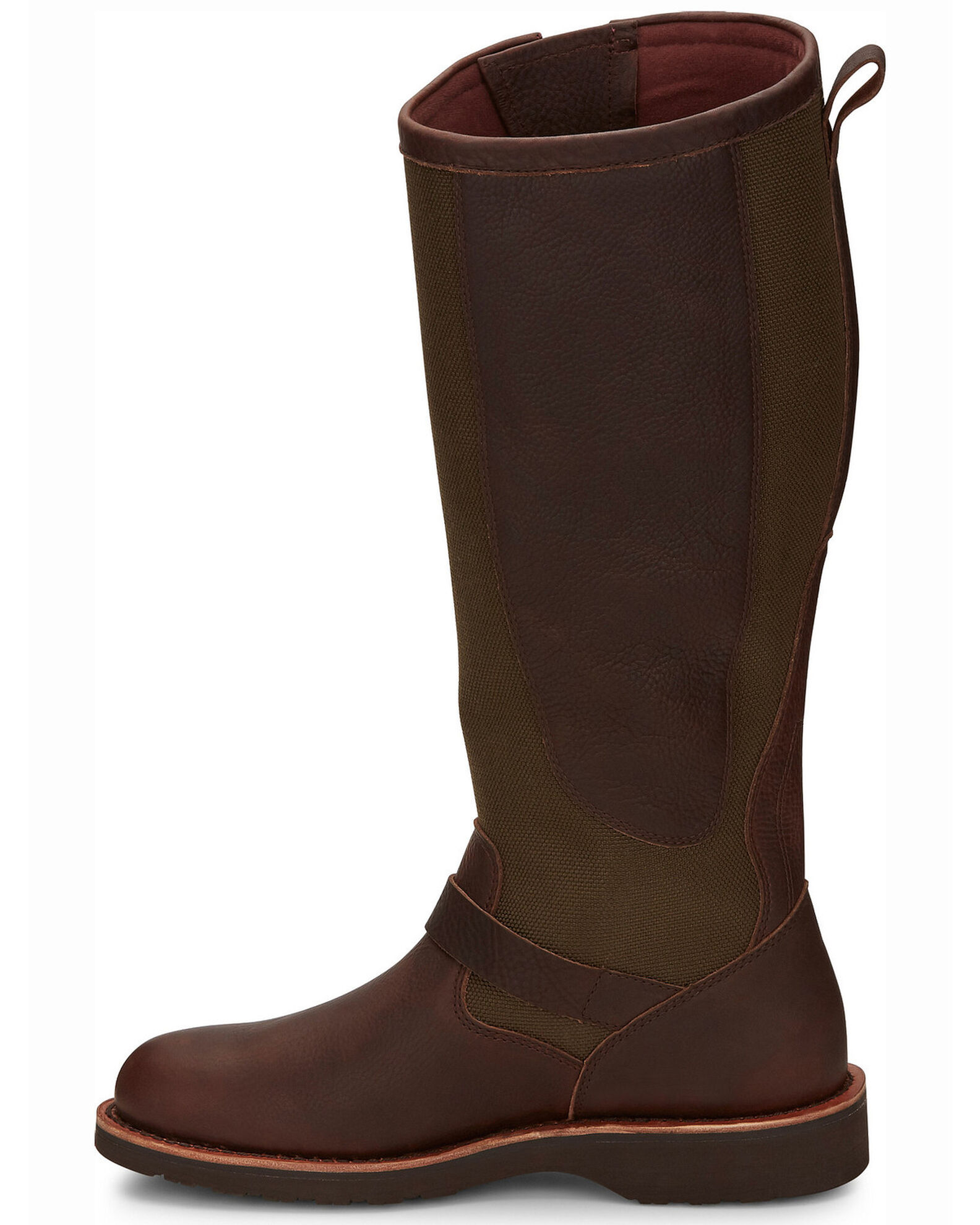 Product Name Chippewa Pitstop Pull On Waterproof Snake Boots Round Toe